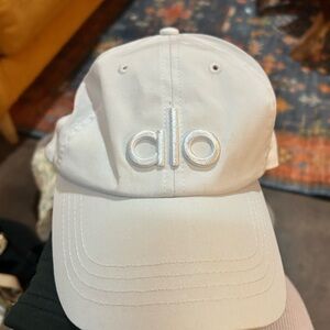 Alo Kids White Baseball Cap